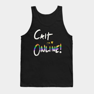 Cait Online Rainbow Reader Tank Top